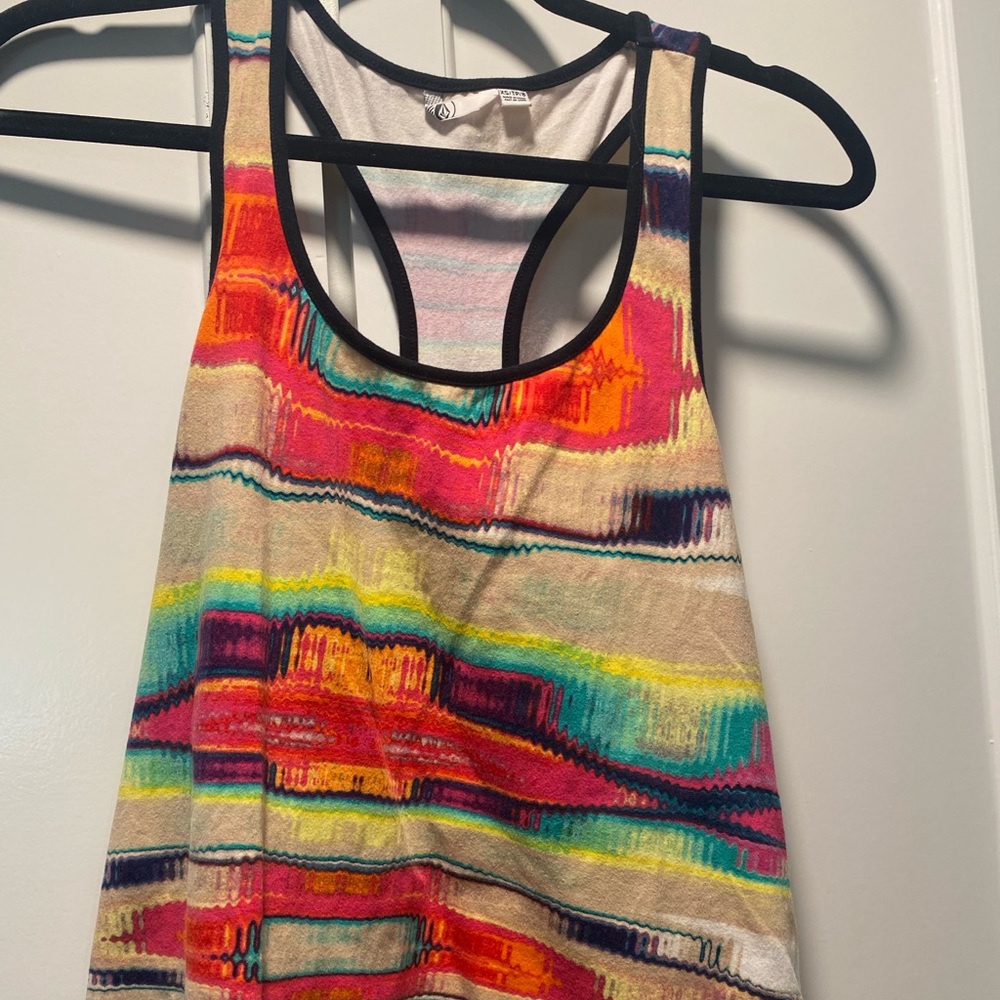Volcom Abstract Print Tank
